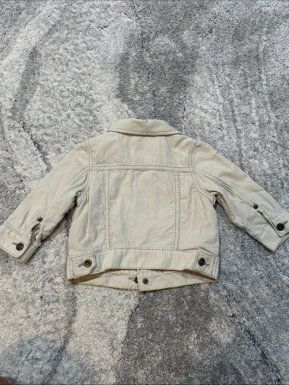 🍁Baby Gap Dark Blue Demin and Light Cream Corduroy Jackets Duo 18-24 months